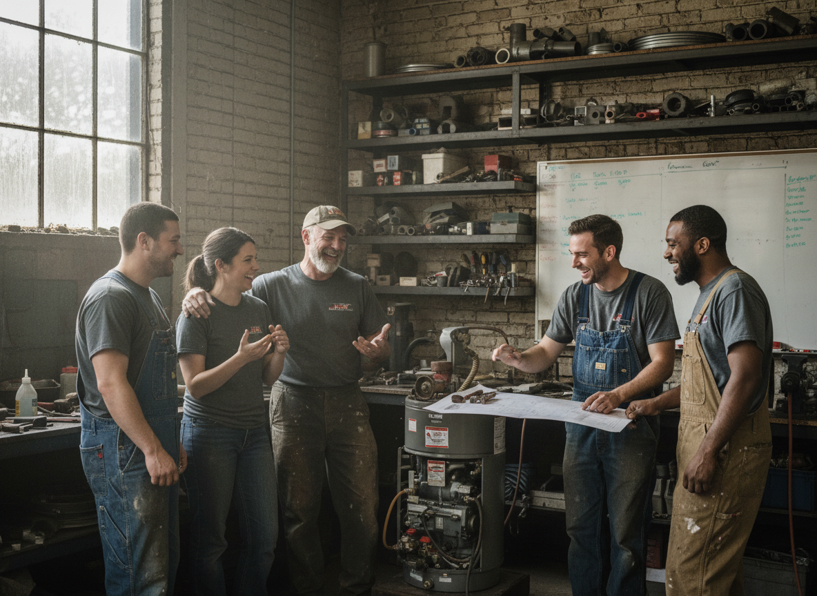 The Greenville Water Heater Repair team
